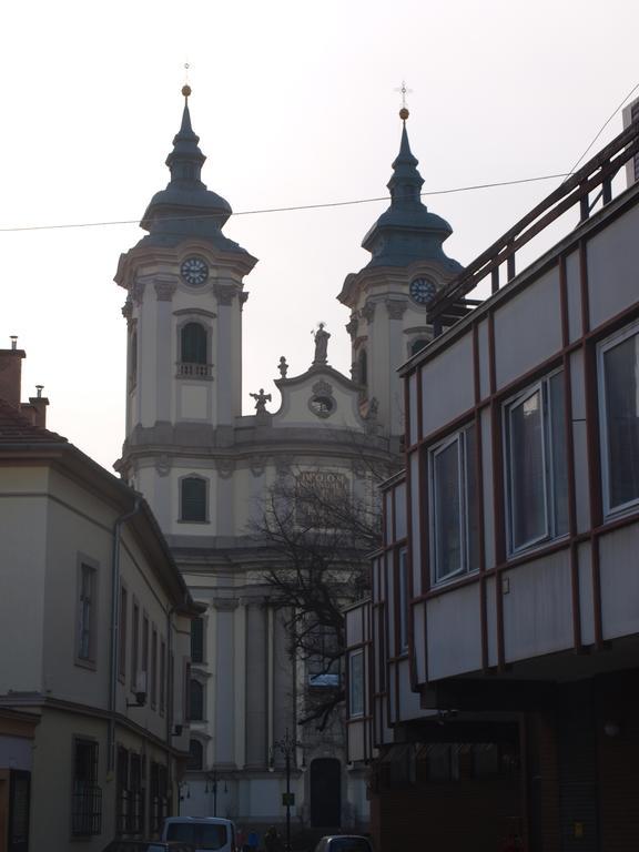 Evi Apartman Eger Bagian luar foto